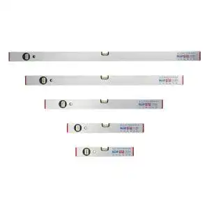Wasserwaagen-Set Rabo Aluminium 5-teilig: 30, 40, 60, 80 und 100 cm