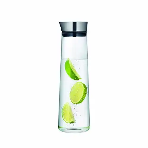 Wasserkaraffe Blomus Acqua aus Glas mit 1 Liter Fassungsvermögen
