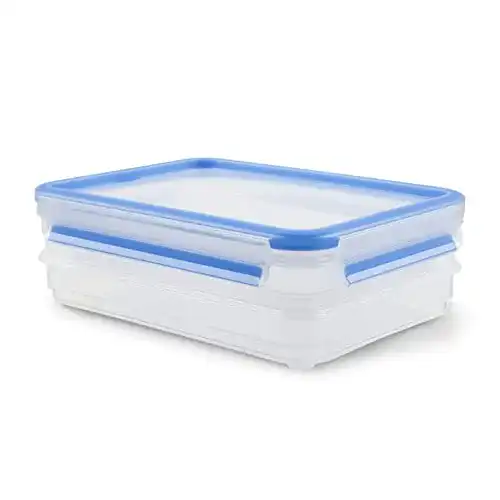 Emsa 513576 Aufschnittbox Clip & Close mit Deckel für Wurst und Käse