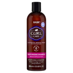 Hask Curl Care Shampoo für Locken farbsicher und vegan, 355 ml