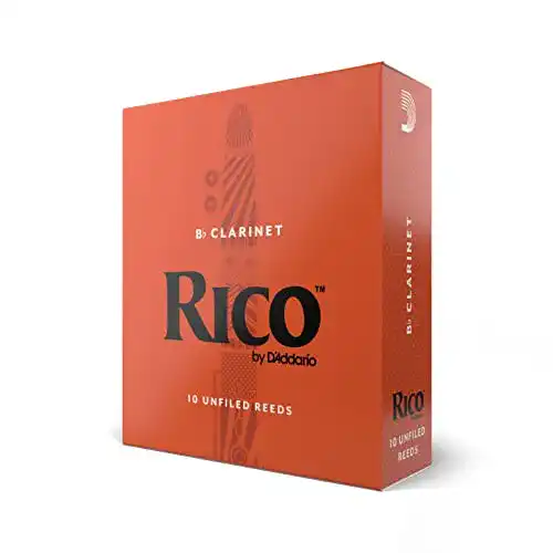 Klarinettenblätter D’addario Rico Bb-, Stärke 2.5, 10 Stück