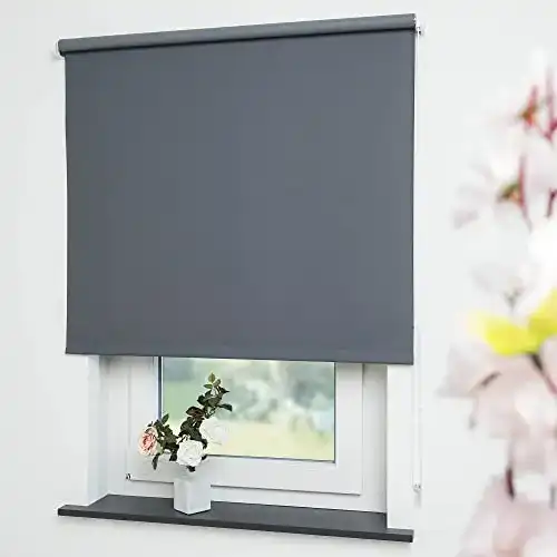 Verdunkelungsrollo Liedeco Kettenzug Rollo 202 x 180 cm