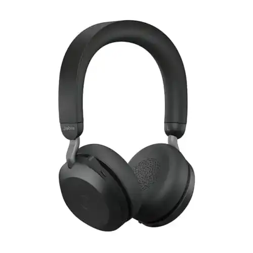 Jabra Evolve2 75 Wireless PC Headset mit 8 Mikrofonen