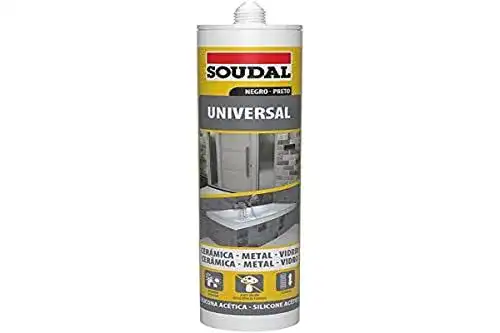 Soudal Universelles Silikon schwarz 280 ml