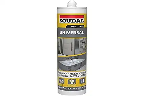 Soudal Universelles Silikon schwarz 280 ml