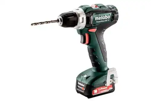 12V Akkuschrauber Metabo PowerMaxx BS 12 mit Li-Power Akkupack und Ladegerät