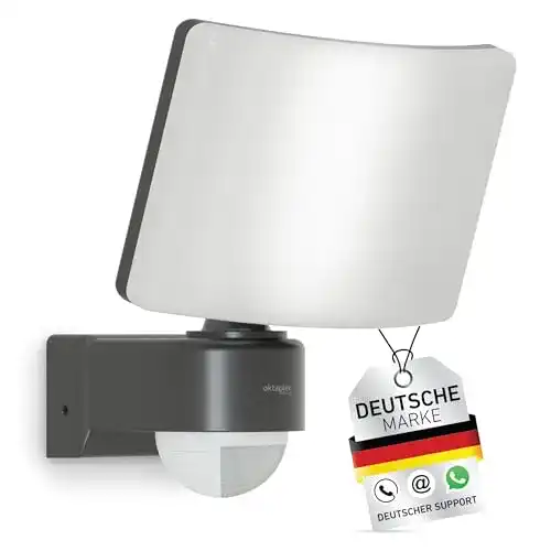 LED-Strahler mit Bewegungsmelder von Oktaplex Lighting