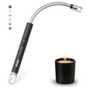 Lichtbogen Feuerzeug VEHHE Elektrisch USB Aufladbar mit LED-Display