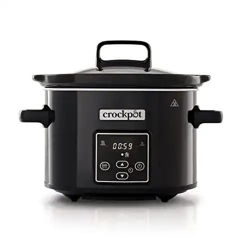 Slow Cooker Digitaler Schongarer 2,4 Liter für 1-2 Personen