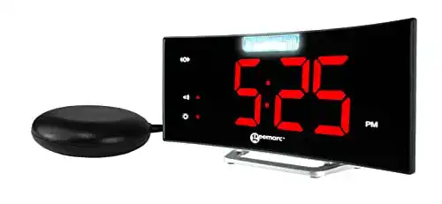 Gehörgeschädigtenfreundlicher Wecker Geemarc mit 95 dB Alarm