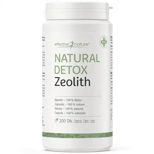 Zeolith Kapseln Effective Nature zur Unterstützung der Entgiftung