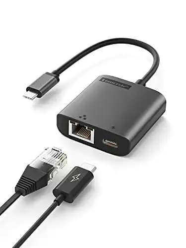 USB-C Ethernet Adapter von Lemorele – Netzwerkadapter mit Power Delivery