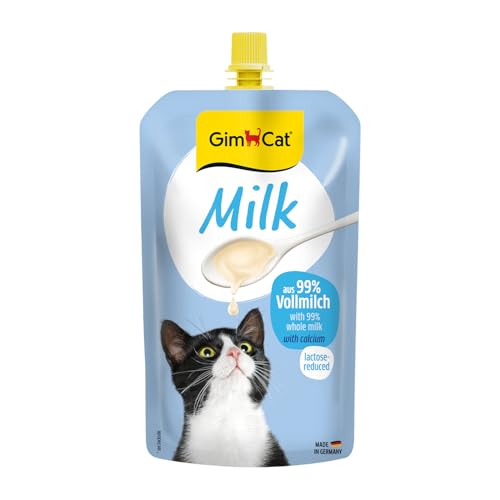 Katzenmilch GimCat Milk aus laktosereduzierter Vollmilch