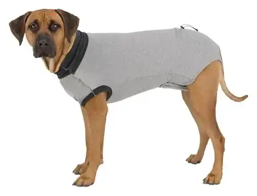 Trixie OP-Body für Hunde, Größe LXL, 62 cm, grau