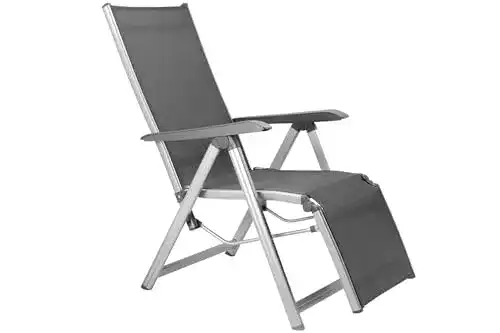 Relaxliege Kettler Basic Plus Advantage Aluminium – klappbar und wetterfest