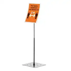 Abstandshalter Durable Bodenständer Duraview mit Magnetrahmen für A4