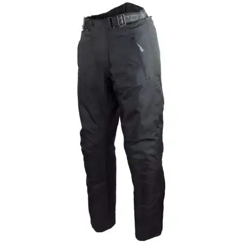 Schwarze Motorradhose für Herren Roleff 451xl mit Protektoren und Thermofutter