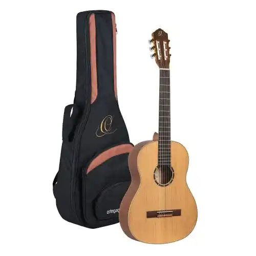 Ortega Gitarre 4/4 Konzertgitarre Family Series Pro mit Gig Bag