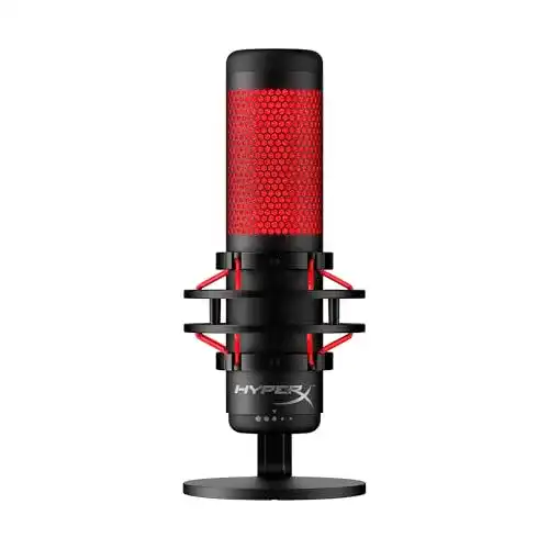 Kondensatormikrofon HyperX QuadCast – USB Mikrofon mit vielseitigen Funktionen