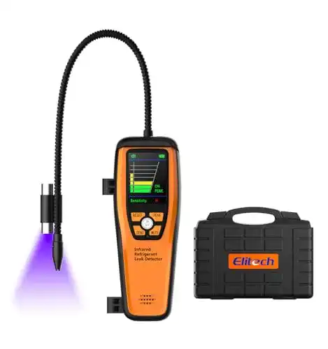 Gasdetektor Elitech ILD-200 für Kältemittel-Lecksuche