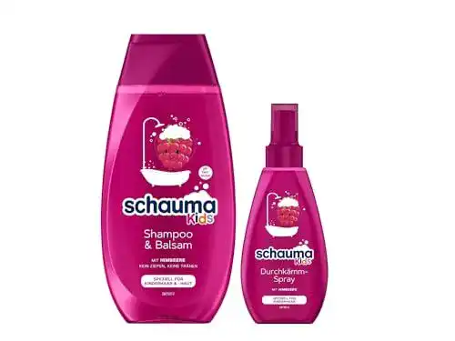Schauma Kids Shampoo & Balsam Himbeere 250 ml für Kinder