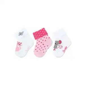 Babysocken Sterntaler Mädchen im 3er Pack aus Baumwolle