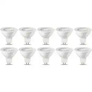 MR16 LED Leuchtmittel von Amazon Basics, GU5.3, 4.5 W, Warmweiß, 10 Stück