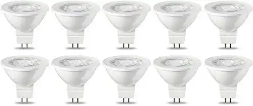 MR16 LED Leuchtmittel von Amazon Basics, GU5.3, 4.5 W, Warmweiß, 10 Stück
