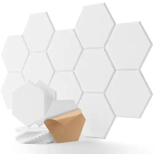 Schallabsorber Soundsbay Hexagon Akustikpaneele selbstklebend