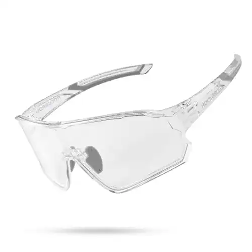 Rockbros Fahrradbrille Photochrom UV400 für Damen und Herren