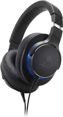 Audio-Technica MSR7b Mobile Kopfhörer mit hohem Tragekomfort