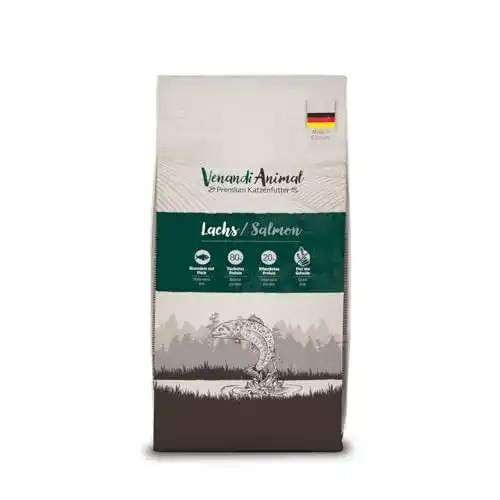 Venandi Katzenfutter Venandi Animal – Premium Katzenfutter mit Lachs