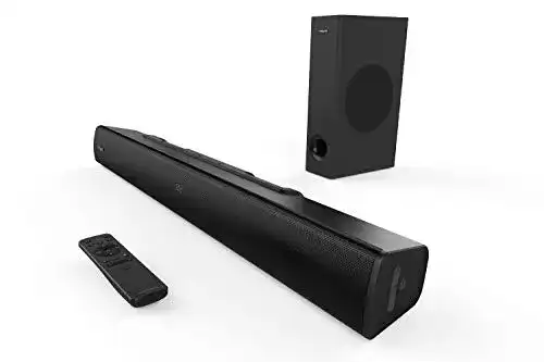 Soundbar unter 100 Euro Creative Stage V2 2.1 mit Subwoofer