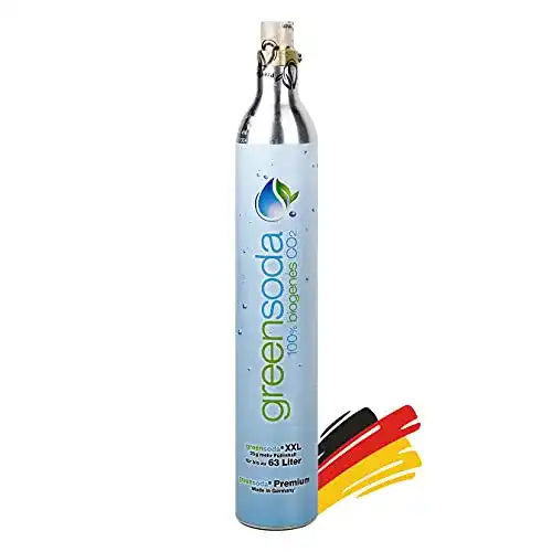 CO₂-Flasche Greensoda – Universal Soda-Zylinder mit 425 g Kohlensäure