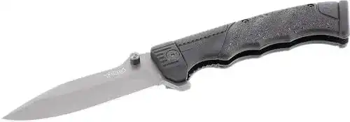 Walther Klappmesser PPQ Taschenmesser 440C mit Nylon-Gürtelholster