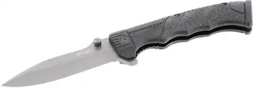 Walther Klappmesser PPQ Taschenmesser 440C mit Nylon-Gürtelholster