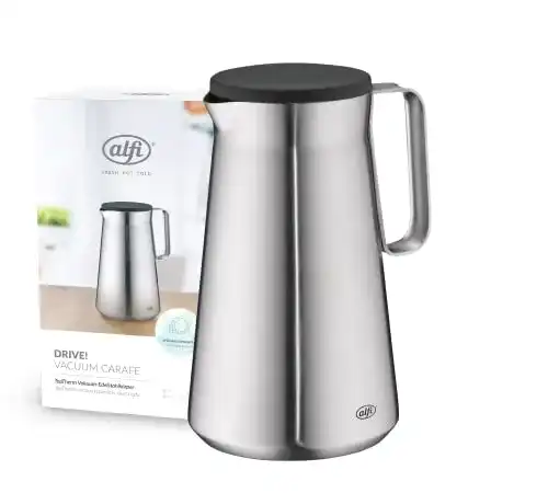 Alfi Isolierkanne Drive 1,0l in Caviar Black Mat