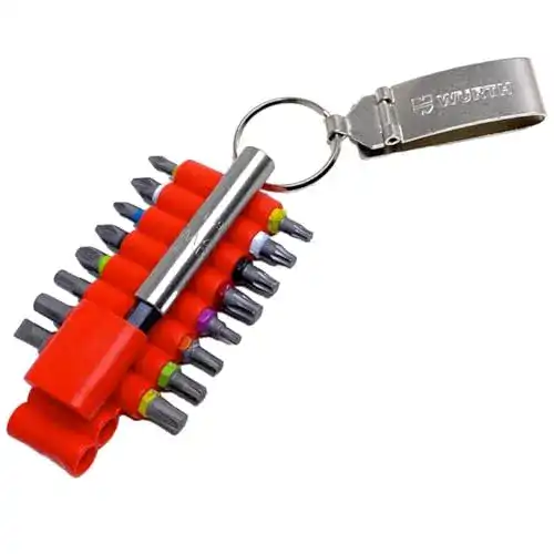 Würth Bitset mit Metall-Gürtelclip, 0614203