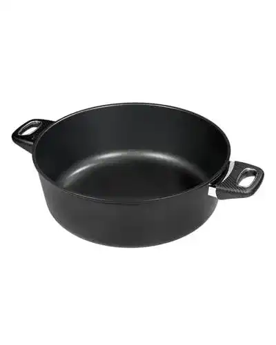 Schmorpfanne 32 cm Gundel Guss-Bratentopf für Induktion