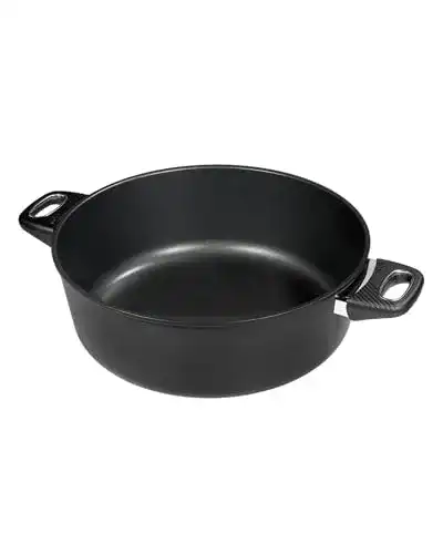 Schmorpfanne 32 cm Gundel Guss-Bratentopf für Induktion