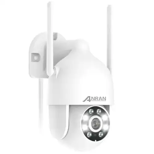 360 Grad Kamera ANRAN 2K HD Überwachungskamera für Außenbereich