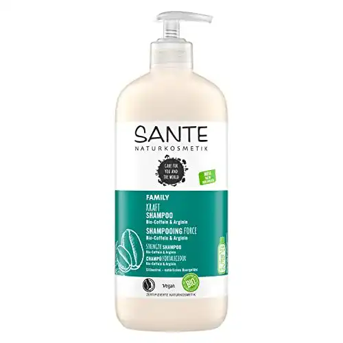 Coffein Shampoo von SANTE Naturkosmetik für kräftiges Haar