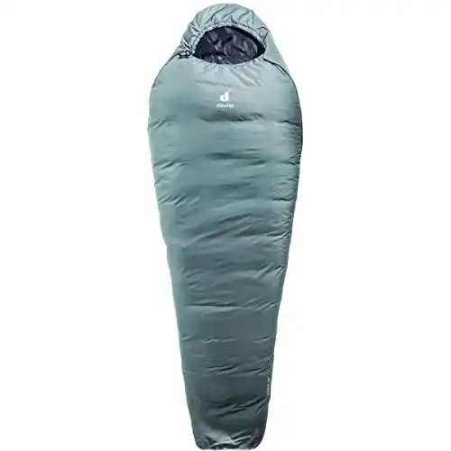 Deuter Orbit +5° Kunstfaserschlafsack für Körpergrößen bis 185 cm