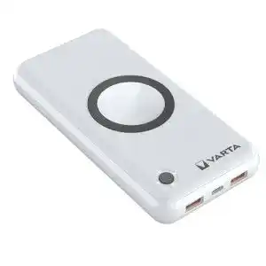 Varta Powerbank 2 in 1 mit kabellosem Ladegerät und USB-C Anschluss