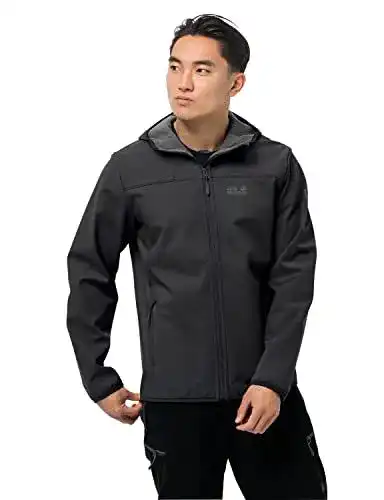Softshelljacke für Herren von Jack Wolfskin Northern Point, winddicht und atmungsaktiv