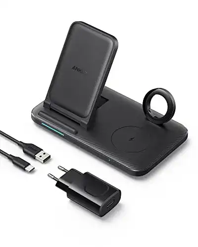 Anker 3-in-1 kabellose Ladestation für Apple Geräte