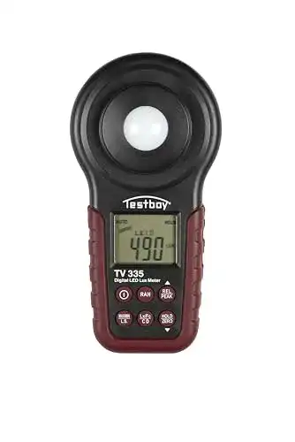 Digitales Luxmeter Testboy TV 335 bis 400.000 Lux