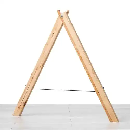 Slackline Gestell Spider Slackline Sisam mit Holzbefestigung