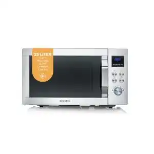 Edelstahl Mikrowelle Severin 4-in-1 Crispy Wave
