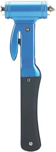 Notfallhammer Lescars: 2in1 Notfallhammer mit Gurtschneider